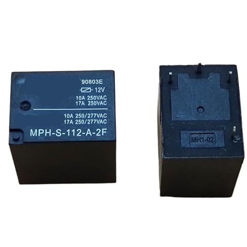 Relé MPH-S-112-A-2F 12VDC ideal para la reparación de placas electrónicas de electrodomésticos