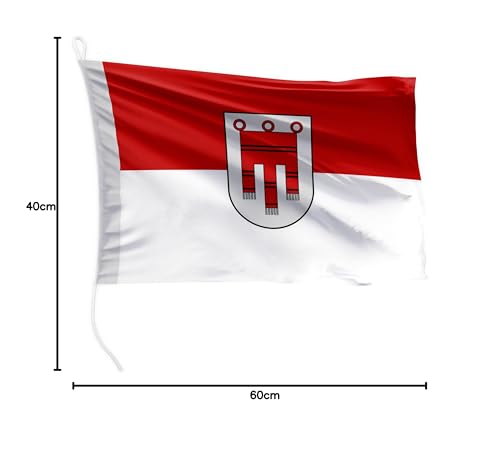 Drapeau de bateau Vorarlberg résistant au vent fort accessoire durable pour mât de navire - 5
