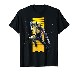 Marvel Wolverine Game Leap into Action 2026 Video Game T-Shirt