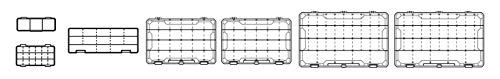 Flambeau Outdoors T5 Multiloader Tackle Box, Fishing Organizer With Tuff Tainer Boxes Included, Green/Gold #TOP5