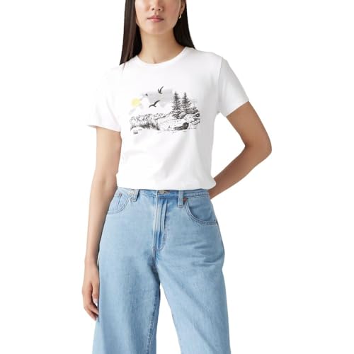 Image of Levi's Women's Perfect Crewneck Tee Shirt (Also Available in Plus)