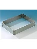 Se adapta a: 1 persona Fackelmann FM Professional 8701 - Molde Cuadrado (Extensible, Acero Inoxidable)
