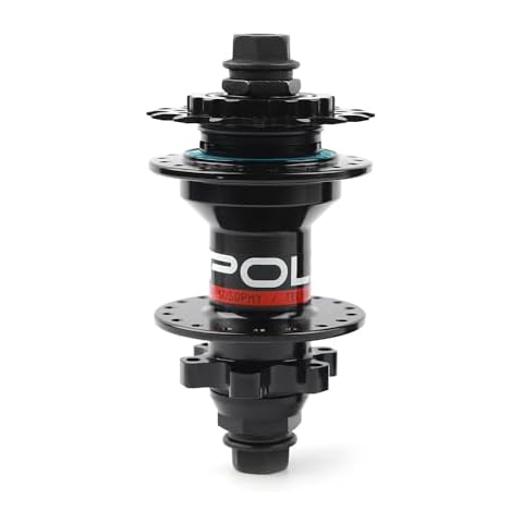 POLSO BH-013 Professional BMX Dirt Racing 36H Bike Hub 16T 5 Pelling 4 Pawl BMX Component (Rear Hub & Freewheel) Cover