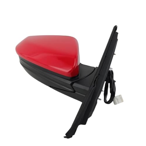 Rétroviseur électrique 11 pins pour Civic Berline 2016-2021 droit chauffant pliable rouge