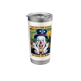 Anti-War Iran Protest Clown Fake News Satire Stainless Steel Insulated Tumbler