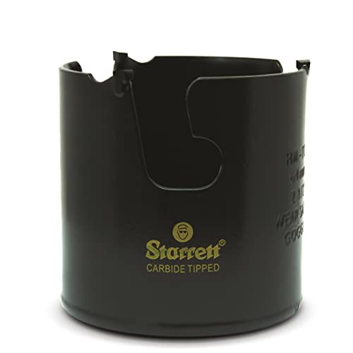 Starrett Hartmetall-Lochsäge - MPH0212 Mehrzweck-TCT-Lochsäge - für Holz-MDF-Kunststoff-Keramik-Wandfliesen - 64 mm