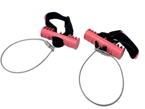 Doe Cuffs Deer Drag – Compact, Lightweight & Easy to Use – 25” Cable – Pink Handle – Made in The USA - Deer Hunting Accessories for Women