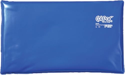 Image of Chattanooga ColPac-Reusable Gel Ice Pack-Oversize Large Ice Pack-11 in x 21 in (28 cm x 53 cm)-Cold Therapy-Knee, Arm, Elbow, Shoulder, Back-Aches, Swelling, Bruises, Sprains, Inflammation (Pack of 5)