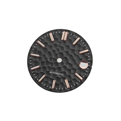 1 28.5mm NH35  O[ vtFCX NH36 [ugp VOJ_[ Vo[/[Y/S[h lCANZT[(Rose-Nail Black)