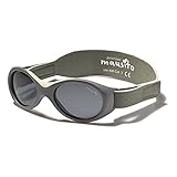 SUPER FLEXIBEL & ULTRALEICHT: Das Brillengestell aus Gummi ist höchst biegsam und stabil. Der Nasenbügel aus weichem Gummi macht die Babysonnenbrille sehr bequem.