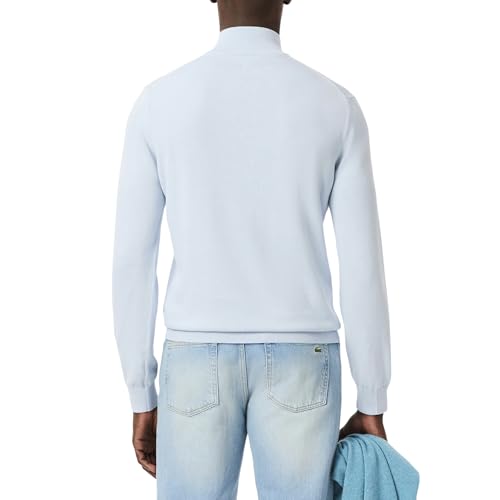 Image of Lacoste Men's Cotton Quarter Zip Sweater