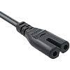 BestCH AC Power Cord Cable Plug for SE-400 CS-6000i Brother Pfaff Singer Sewing Machine