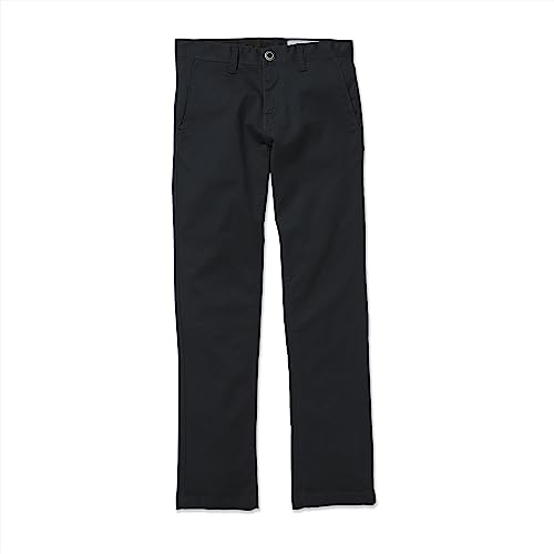 Pantalón Volcom Frickin elástico ideal para el colegio y juegos en azul marino