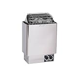 Harvia KIP80B, KIP Series, 8kW Sauna Heater, Built-in Controls(Sauna Stones Included)