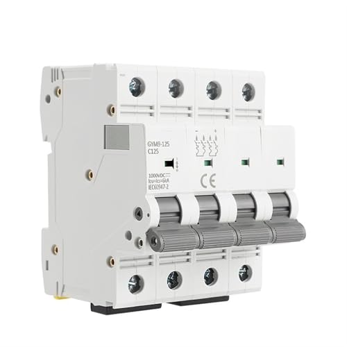 Disjoncteur DC haute performance 3 pôles 750V pour armoire électrique durable