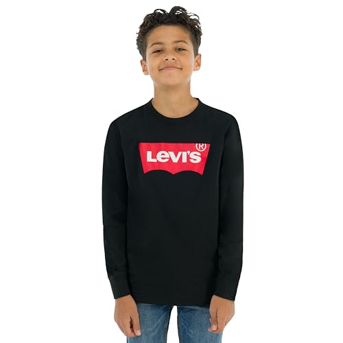 Levi's Kids -l/s batwing tee Jungen Schwarz 10 Jahre