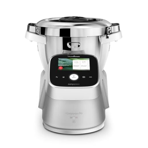 Moulinex i-Companion Touch Pro, Robot Da Cucina Multifunzione con Bilancia Integrata, 19 Modalità di Preparazione e Cottura, Capacità Utile 3L, Connettività WiFi/Bluetooth e Schermo Touch, HF93CC