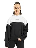 Hombros superpuestos. Champion - Sudadera para Mujer Blanco XL