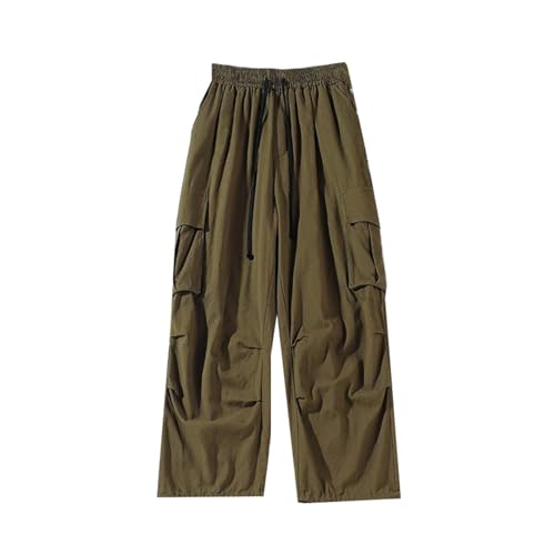 Pantalon droit avec cordon GUOYUXIAO pour homme en automne