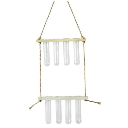Station de propagation 8 tubes en verre transparent pour suspension murale verticale
