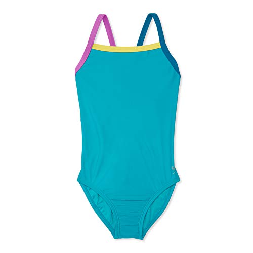 Image of Speedo Girl's Swimsuit One Piece Thin Straps