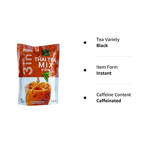 Ranong Tea Instant Thai Tea Mix 10 Sachets #TOP2
