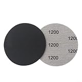 7,6 cm, 10 Stück Siliziumkarbid-Schleifscheiben, Körnung 240, nass und trocken mit elektrischer Beschichtung für gleichmäßige Kornverteilung auf Holz-, Metall- und Steinoberflächen (1200#)
