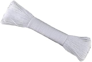 DBOO Crafts Blinds String - Roman Blind Cord 2mm White 20 Metres String for Festoon Cording