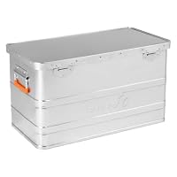 Alubox Metallkiste EASY 60 Liter silber Alu glänzend – Ansicht 3