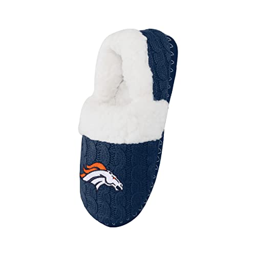 Image of FOCO Womens NFL Team Color Moccasin Slippers