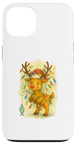 Oh Deer Christmas Is Here �g�i�J�C �X�}�z�P�[�X iPhone 13 �p