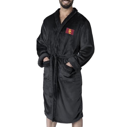 Northwest Silk Touch Bathrobe, L/XL, Black