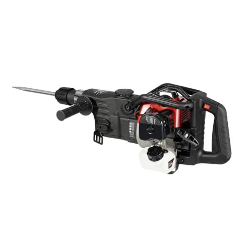 1000W 33CC Petrol Hammer Drill 2-Stroke Breaker Demolition Jackhammer Heavy Duty, Hand Pull Start 1 1000W 33CC Petrol Hammer Drill 2-Stroke Breaker Demolition Jackhammer Heavy Duty, Hand Pull Start