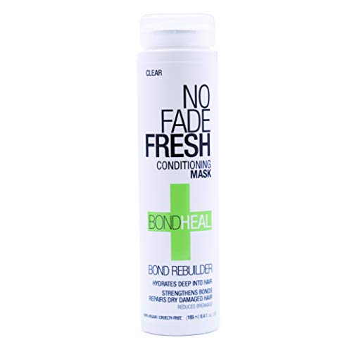 No Fade Fresh Bondheal Bond Rebuilder Conditioner - Deep Conditioning Hair Mask To Smooth, Hydrate & Moisturize For Color Treated, Dry & Damaged Hair - Sulfate, Paraben & Ammonia Free 6.4 Oz #TOP19