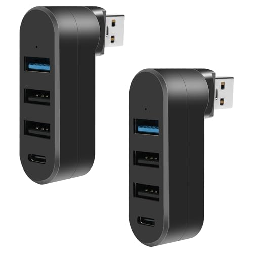 【WIDE APPLICATION】This USB hub is highly versatile and compatible with devices including but not limited to mobile hard drives, mobile phones, high-definition digital cameras, multi-channel audio, and more USB and Type-C devices. It is perfect for Mac Pro, iMac, MacBook Air, MacBook Pro, and Mac mini. This makes it an ideal choice for many users.