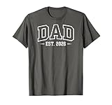 First Time Dad, Baby Shower Gifts for Men Est 2026