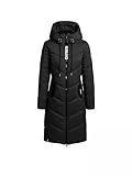 Warm gefüttert khujo Mugg Women Jacket Winterjacke Mantel (XL, black)