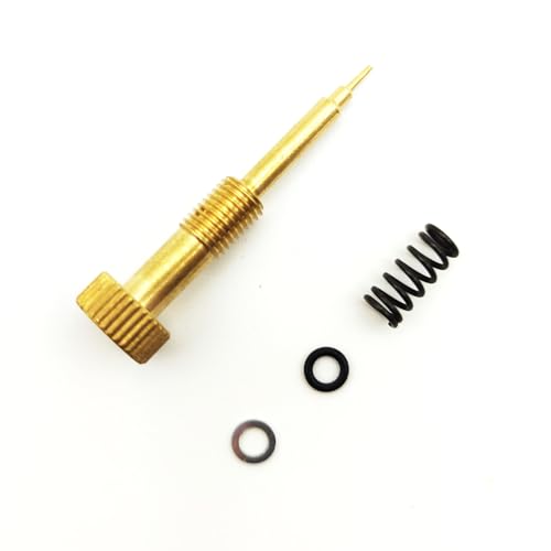 Carburetor Air Fuel Mixture Screw Idle Adjustment Screw Adjuster Compatible with CV CV40 CVK CVK40 CVK36 CVK34 Carbs, Big Twin 1990-1999, Twin Cam 1999-2006, Sportster XL 883 1200 1988-2006, 1 Set