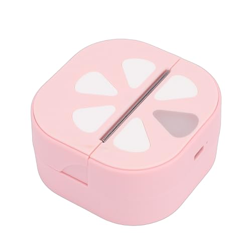 Naroote Impresora de Pegatinas, Impresora Térmica de Bolsillo con Bluetooth, con 3 Rollos de Papel, Conexión a Aplicaciones, Diseño Personalizado, para Oficinas, Colegios, Hogares