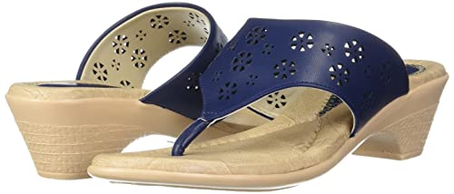 Image of BING BANG Women's Synthetic Slip-on Platform Heel Sandals