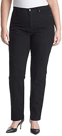 Gloria Vanderbilt Women's Amanda Classic High Rise Tapered Jeans Petite - Stonewash Denim, Relaxed Fit
