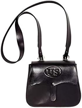 Triple K 127 US Possibles Bag Black Leather