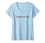Womens Mamacita V-Neck T-Shirt