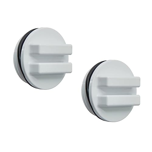 Happyyami Bujão De Drenagem De Anel De Vedação 2 Peças Plugue De Skimmer De Piscina Plugue De Drenag