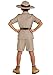 Fun Costumes Safari Explorer Costume for Kids | Wilderness Adventurer Outfit with Shirt, Shorts, Belt, & Hat Large