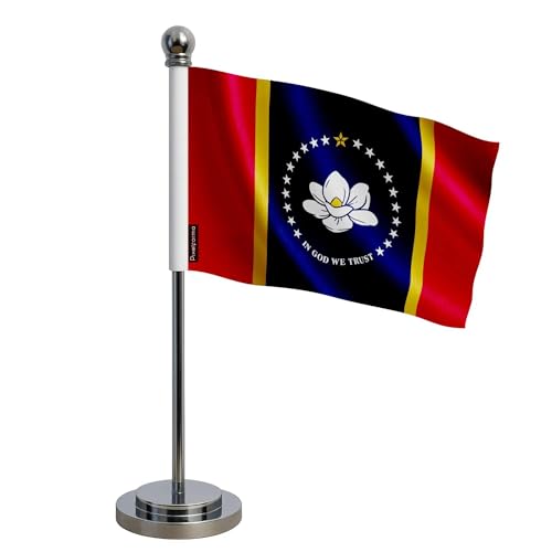 Drapeau Bureau Mississippi en polyester pour conférence et réunion