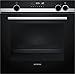 Siemens iQ500 HR578GBS6 four 71 L A Noir, Acier inoxydable