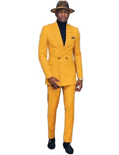 Costume de mariage pour homme ensemble de smoking chic à double boutonnage