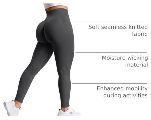 Image of YEOREO Boost Amplify Leggings for Women Seamless Scrunch Leggings | High Waist, Scrunch, Yoga, Athletic
