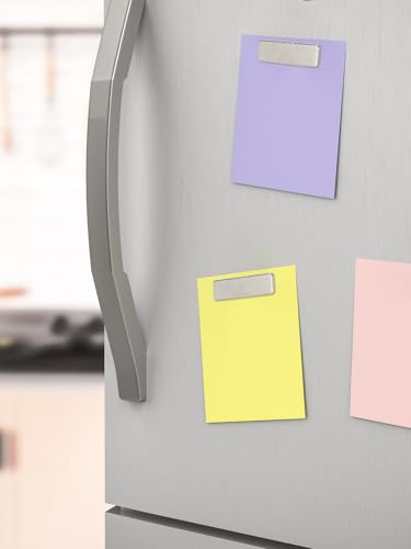 15 Stück Magnete zum Kleben, Magneten Neodym 40x10x1mm, Magnet Selbstklebend Flach für Whiteboard, Kühlschrank, Fotos, Magnetstreifen, Magnettafel, Jalousien, Basteln
